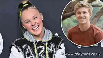 JoJo Siwa admits she has a huge crush on Robert Irwin and slid into his DMs because he was 'really cute'
