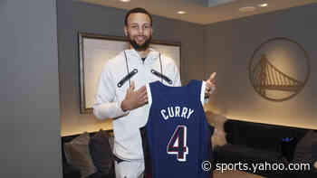 Hill recalls Steph's ‘giddy' reaction to No. 4 Team USA jersey