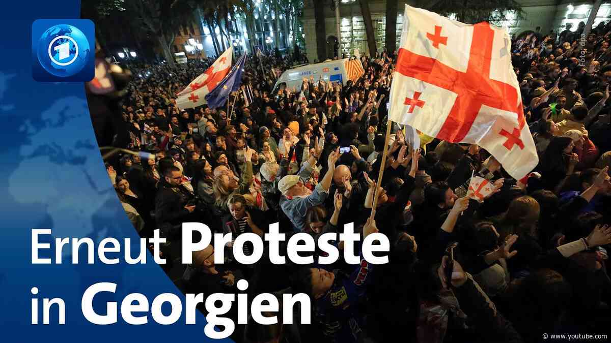 Erneut Proteste gegen geplantes Gesetz in Georgien