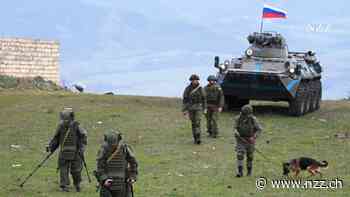 Russlands «Friedenstruppen» ziehen vorzeitig aus Nagorni Karabach ab