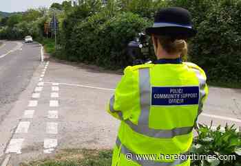 Hundreds of drivers caught speeding on A4110, Canon Pyon
