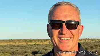 Female fans swoon over newly-single Mark Beretta as he posts 'handsome' selfie at Uluru following split from wife