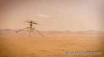 Mars helicopter sends final message, but will keep collecting data