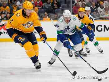 It’s official: It’ll be Canucks vs Predators in the first round of the NHL playoffs
