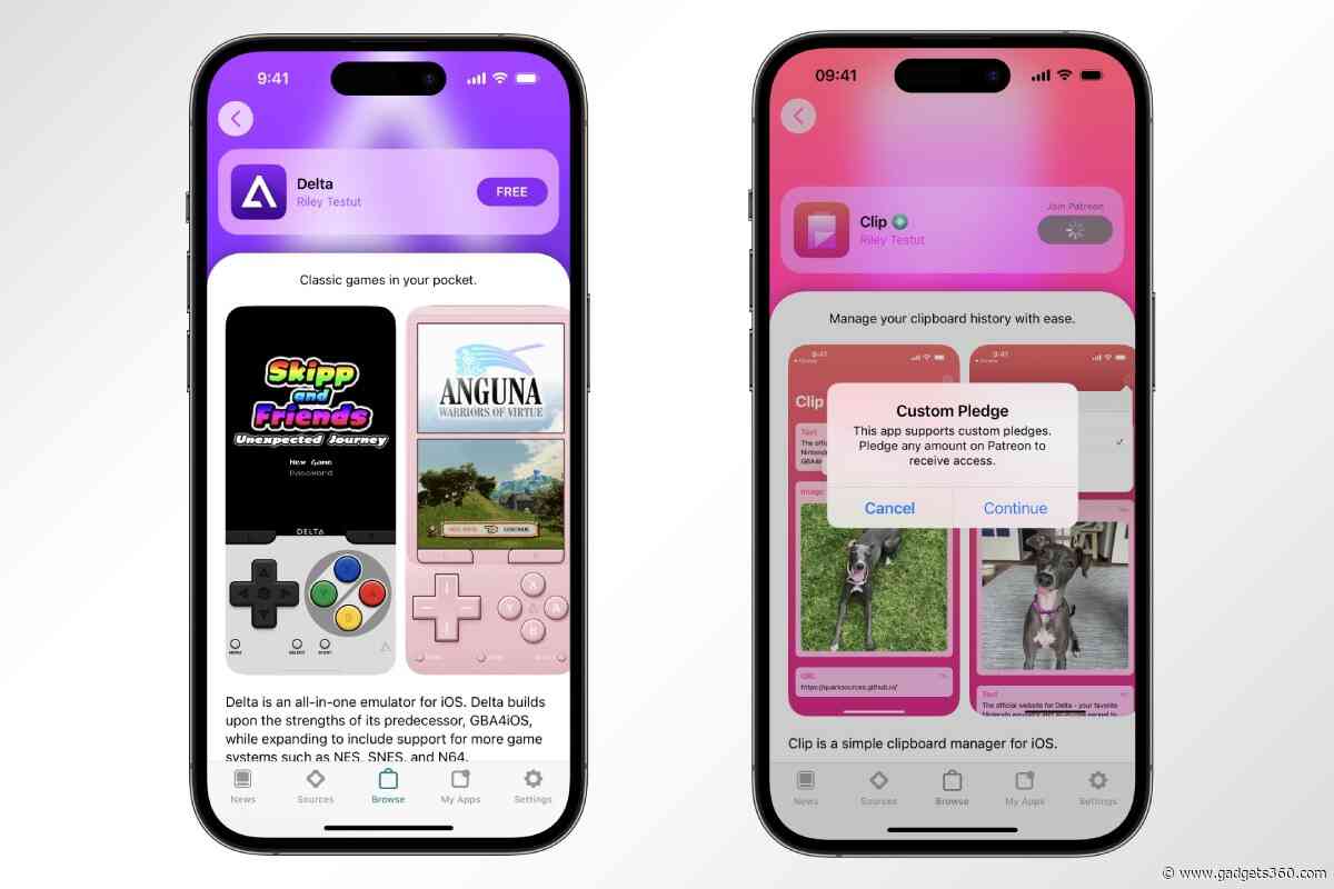 Altstore PAL With Annual Subscription, Free Delta Nintendo Emulator Launched in Europe