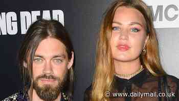 The Walking Dead star Tom Payne 'unexpectedly' welcomes TWINS with model wife Jennifer Akerman - and plans to share details of the 'unique birth' on new podcast