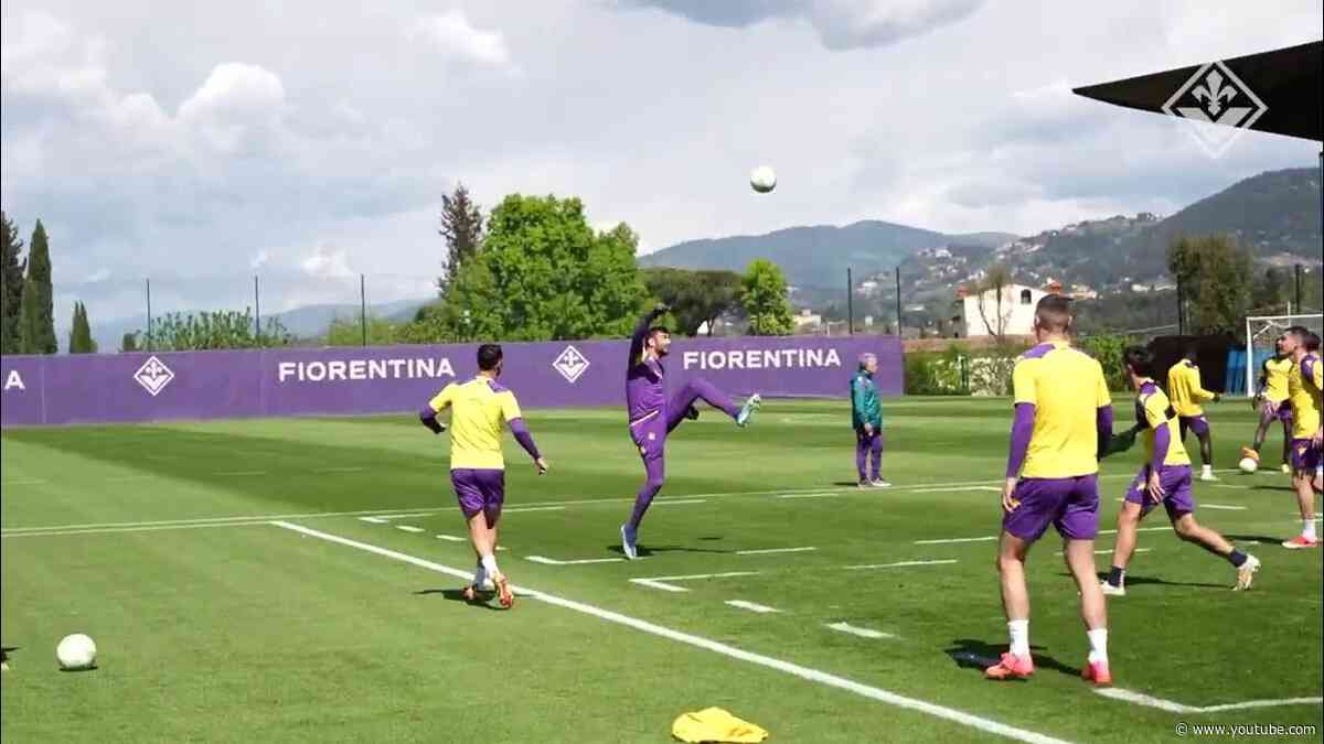 Verso Fiorentina vs Plzen: la rifinitura della Fiorentina