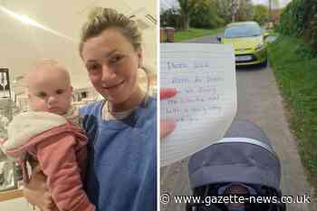 Essex mum leaving notes on cars to stop pavement parking