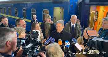 Habeck in der Ukraine: Vizekanzler reist überraschend mit Sonderzug nach Kiew
