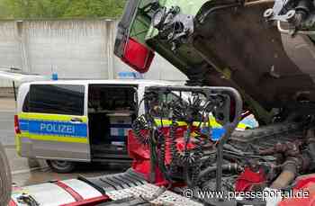 POL-DO: "sicher.mobil.leben" im Güterverkehr: Polizei war in Dortmund und auf den Autobahnen im Einsatz