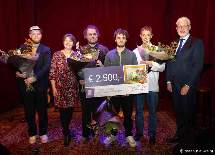 Max Wind en Joeri Heegstra winnen Drentse Talentprijs Cultuur