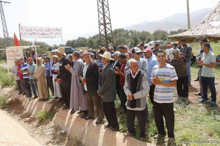اعتصام ينادي بـ"حق الماء" في أزيلال