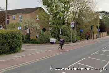 Cyclist seriously injured in crash on busy Cambridge road