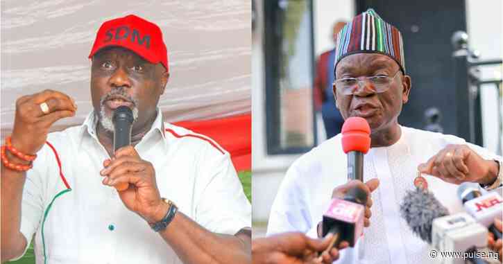 VIDEO - Dino, Ortom trash talk each other in heated PDP stakeholder meeting