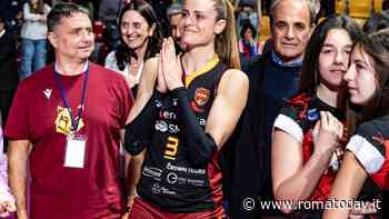 La Roma Volley Club ringrazia capitan Bechis: “Insieme siamo andati oltre gli obiettivi prefissati”