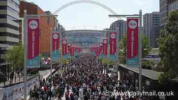 Wembley beef up security checks for FA Cup semi-finals this weekend amid concerns over ticketless fans and crowd disorder - ahead of hosting Champions League final in June