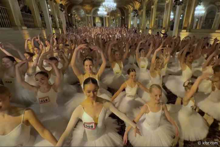 Watch: How many ballerinas can dance on tiptoes in one place?