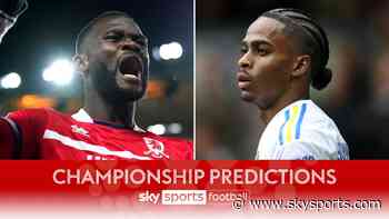 Championship predictions: Can Leeds keep up in promotion race?