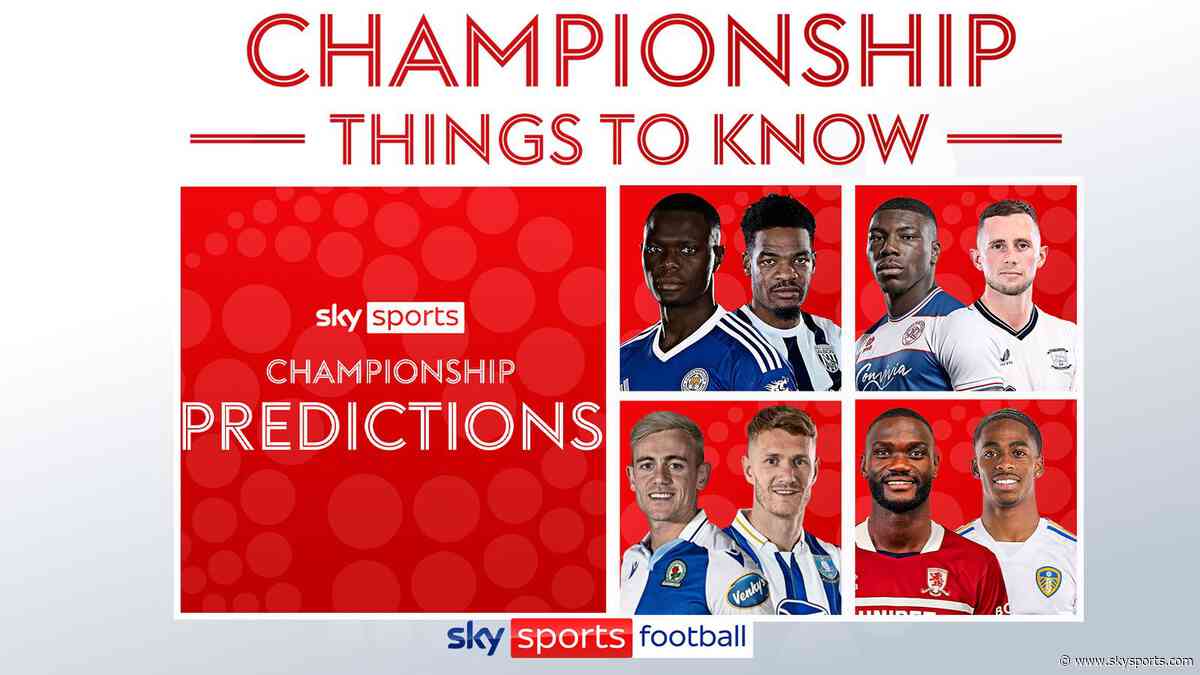 Championship predictions, PL race & what's live this weekend