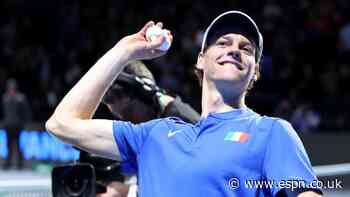 Italy starts Davis Cup title defense against Brazil