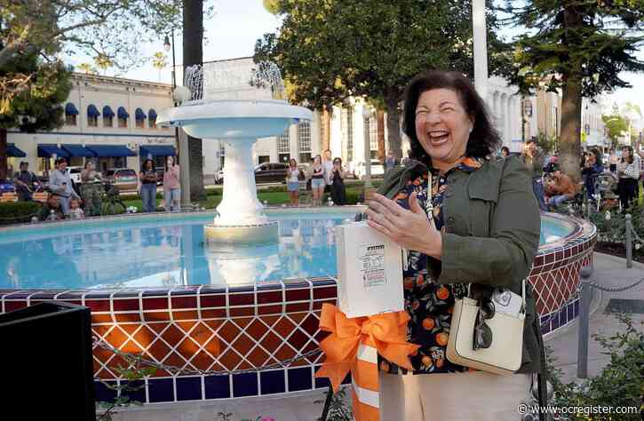 Old Towne Orange’s Plaza Park fountain restored following crash
