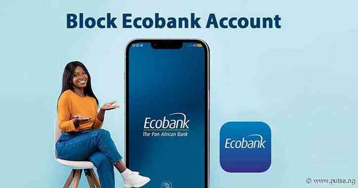 how to block ecobank atm card