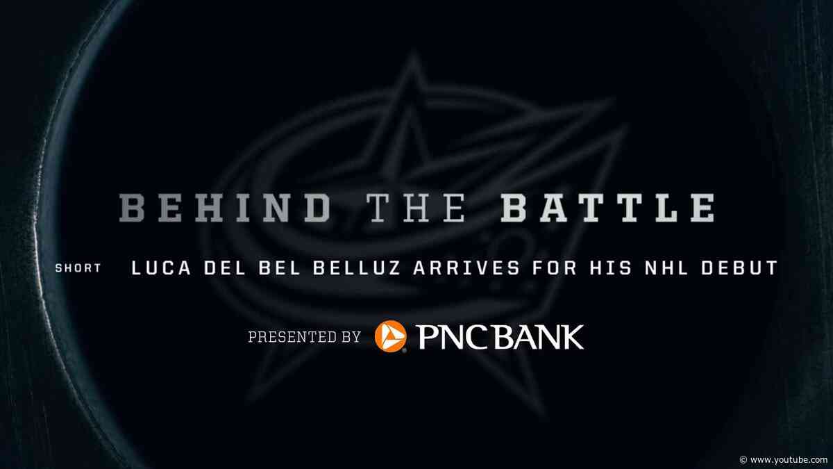 Behind the Battle Short: Luca Del Bel Belluz arrives for his NHL debut!