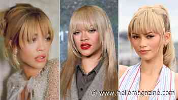 Buttercup blonde fringes are spring 2024's hottest hair trend
