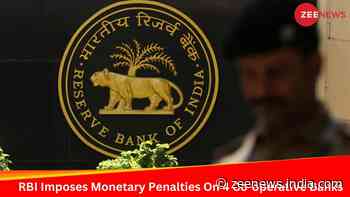 RBI Imposes Monetary Penalties On Four Co-operative Banks