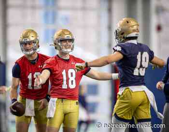 Notre Dame's Blue-Gold Game Draft reveals some intriguing twists for game