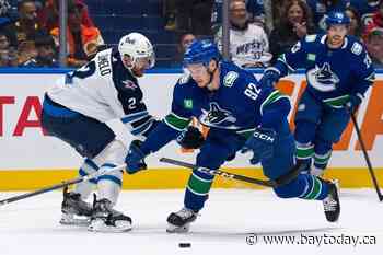 Vancouver Canucks sign winger Vasily Podkolzin to two-year extension