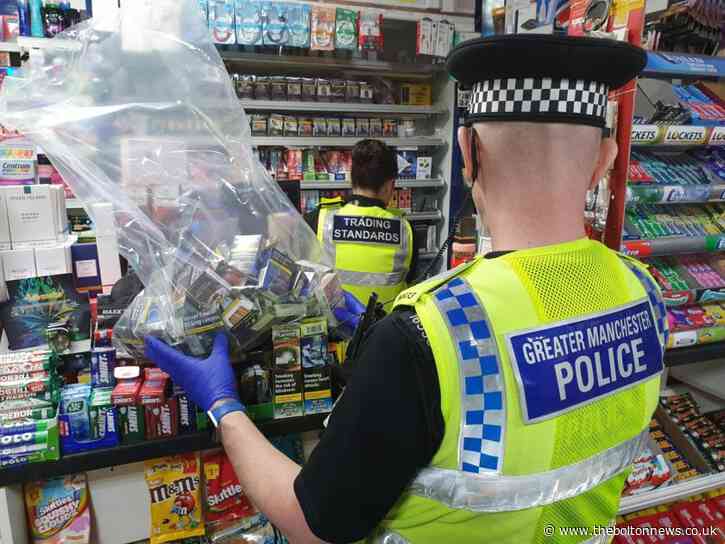 Bolton police raid businesses to find illegal vapes amid stolen goods