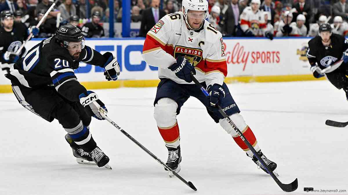 Let the playoffs begin: Lightning and Panthers drop puck Sunday