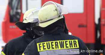 Feuer am Kieler Ostufer: Schrotthandel in Flammen
