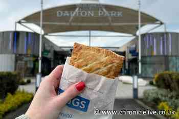 Greggs café set to open in County Durham's Dalton Park this week