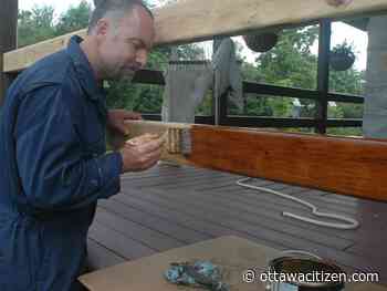 Houseworks: Finishing a wooden deck