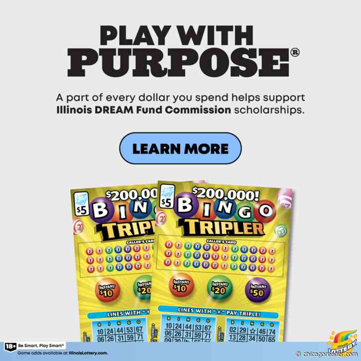 Help the Illinois Dream Fund provide scholarships to local students by playing the $200,000! Bingo Tripler!