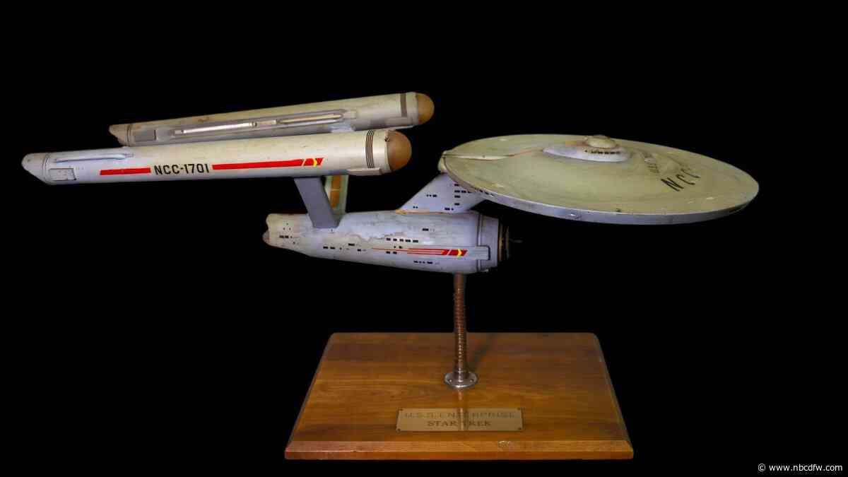Long-lost first model of ‘Star Trek's' Enterprise boldly goes home after decadeslong voyage