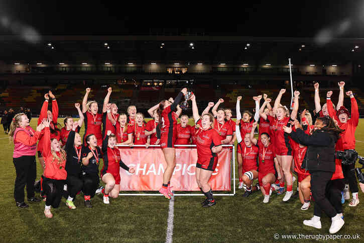 Hartpury hold off Loughborough fightback to seal hat-trick of titles