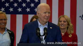 Biden jokes he ‘looks 40’ as Kennedy family endorses 2024 campaign
