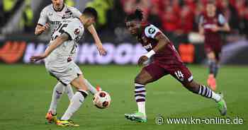 Im Liveticker: Leverkusen gerät bei West Ham nach 0:1 immer mehr unter Druck