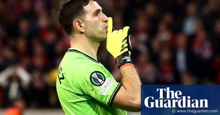 Martínez the tainted hero as Aston Villa beat Lille in controversial shootout