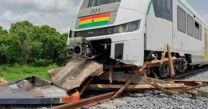 Inside story of how Ghana’s new train got involved in accident on a test run
