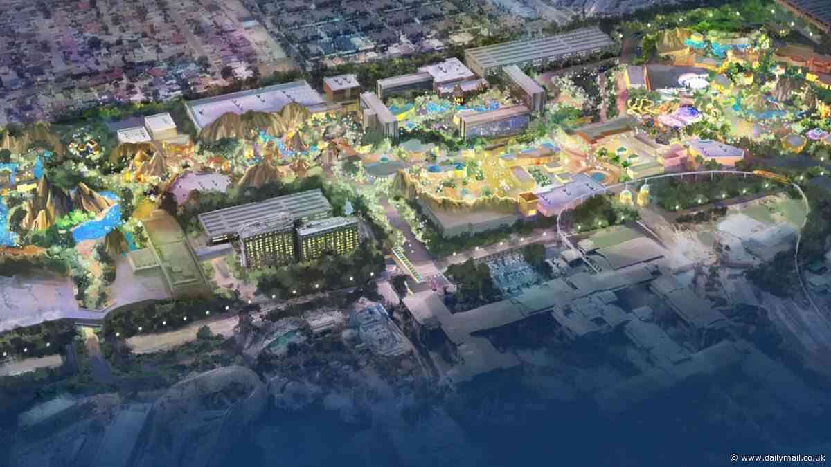 Disney gets key approval for $1.9BILLION Disneyland expansion project that brings new Zootopia and Toy Story attractions to life