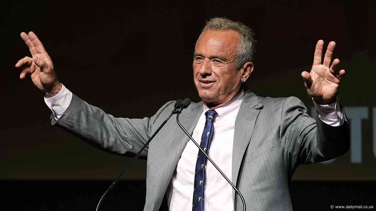 Bad news for Biden as Robert F. Kennedy Jr. qualifies for the ballot in crucial swing state of Michigan where thousands could oppose the president over Gaza