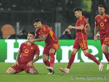 Una Roma stoica batte 2-1 il Milan in 10 uomini e centra le semifinali di Europa League