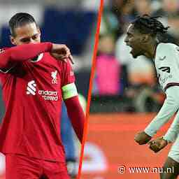 Liverpool strandt tegen Atalanta, scorende Frimpong halvefinalist met Leverkusen