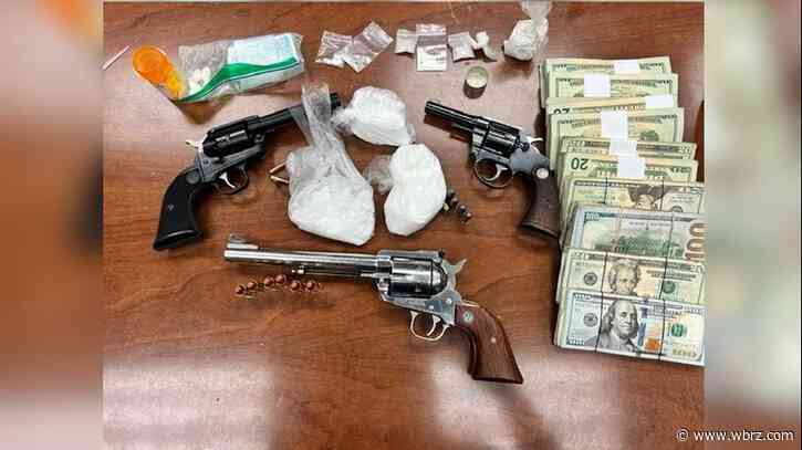 Baton Rouge man arrested after police, feds' raid yields fentanyl, cocaine, stolen guns