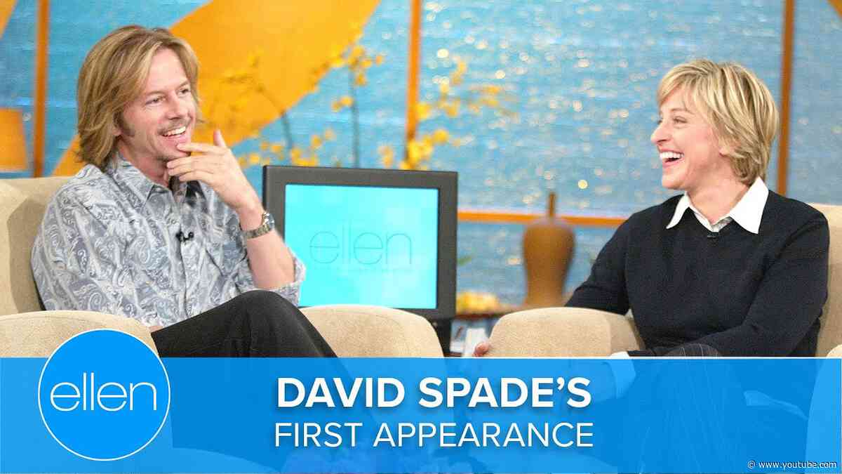 David Spade’s First Appearance on the ‘Ellen’ Show