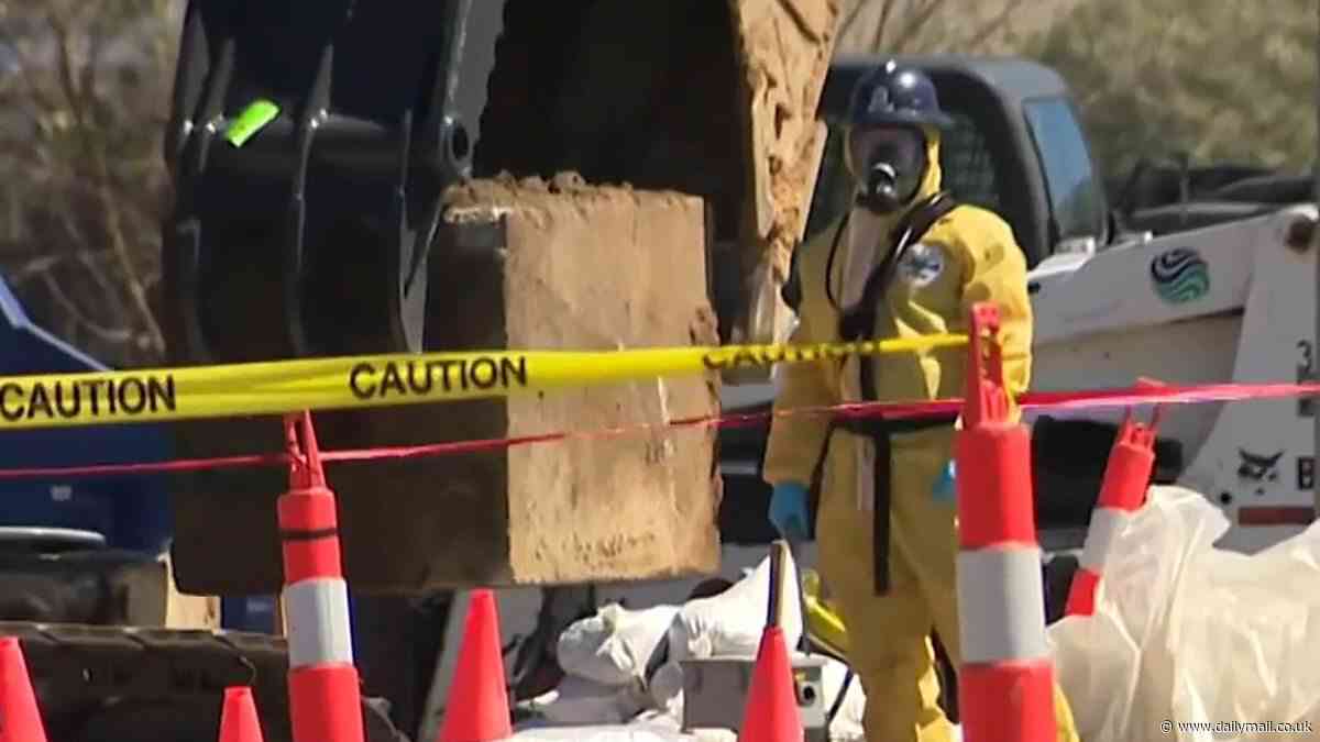 More barrels of toxic waste are found buried in New York 'cancer hotspot' - and locals claim chemicals dumped by Northrop Grumman have been poisoning them since the 1950s